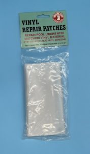 Clear Vinyl repair patch for pattern liners -1064C