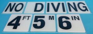 Glass Overlay Depth & Safety Marker Tiles