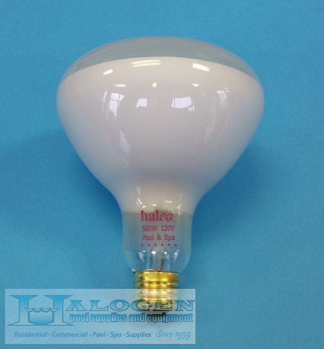 Swimming Pool Supplies Medium 500 Watt Base Light Bulb 120V R40 