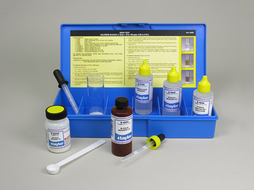 Taylor Test Kit for Sodium Hypochlorite(Chlorine Bleach) | Halogen Supply