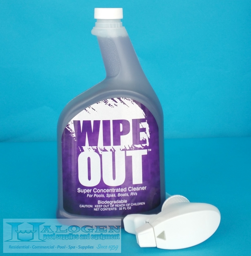 Wipe Out 6012 All Purpose Surface Cleaner for Swimming Pools, 1-Quart