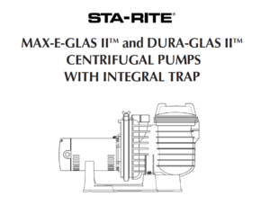 Sta-Rite P4 Pump Parts