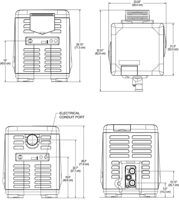 MasterTemp HD Natural Gas Heater (specs)