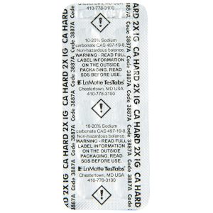 LaMotte 3887A-J Calcium Hardness TesTabs for the ColorQ 2x, 0 to 600 ppm, 100-pack