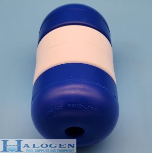 (915BWB) - Blue-White-Blue 5" x 9" Handilock Float for 3/4" Rope