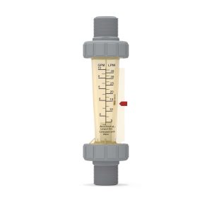 [F-44750L-12] -3/4" MPT Blue-White F-440 In-Line Flowmeter (1-10 GPM)