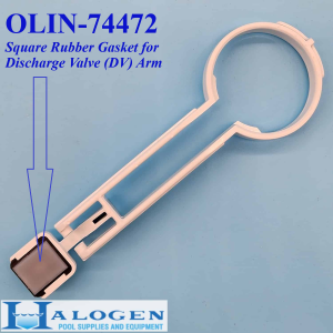 Square Rubber Gasket for Discharge Valve (DV) Arm [OLIN-74472]
