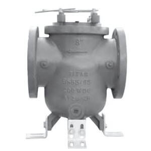 Titan Cast Iron In-Line Commercial Pool Basket Strainers