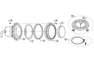 SpaBrite / AquaLight Inground Pool Light Replacement Parts