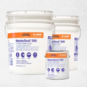 MasterSeal 590 Thoro Waterplug Mortars